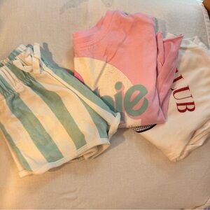 Barbie Tennis Club 1959 Kids T-Shirt - White and Red- Pink Malibu Dreams T-Shirt